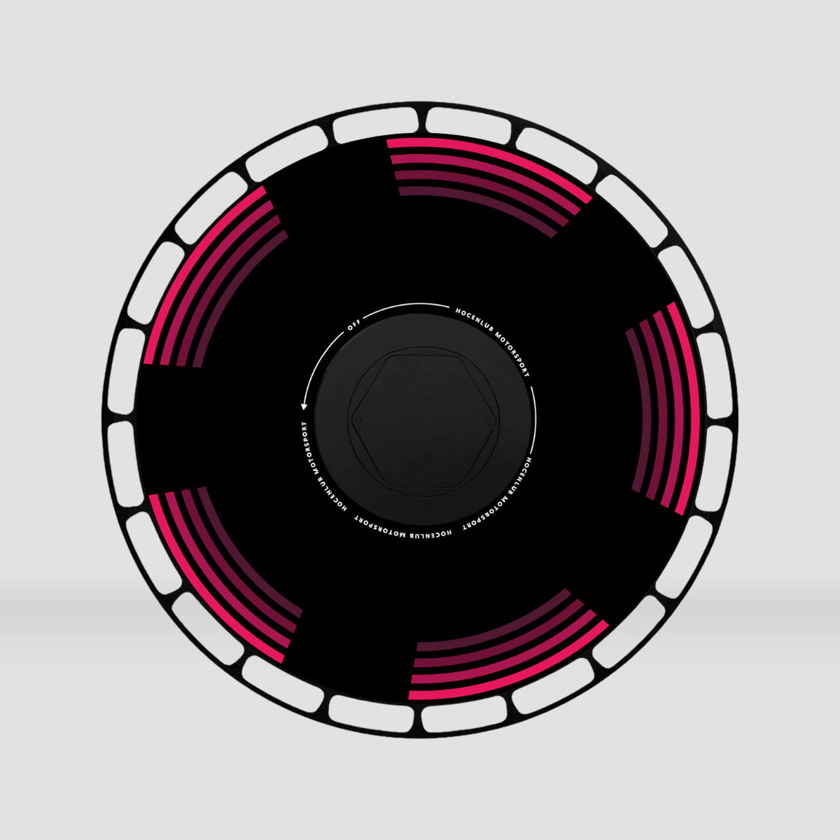 Copperdisc Aero Wheel Covers by Hocenlub — single aero wheel cover
