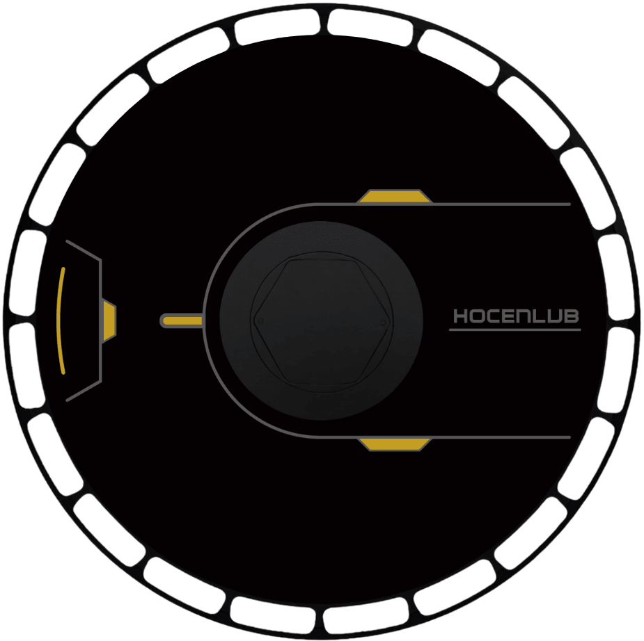 Daredevil aero wheel cover — face view