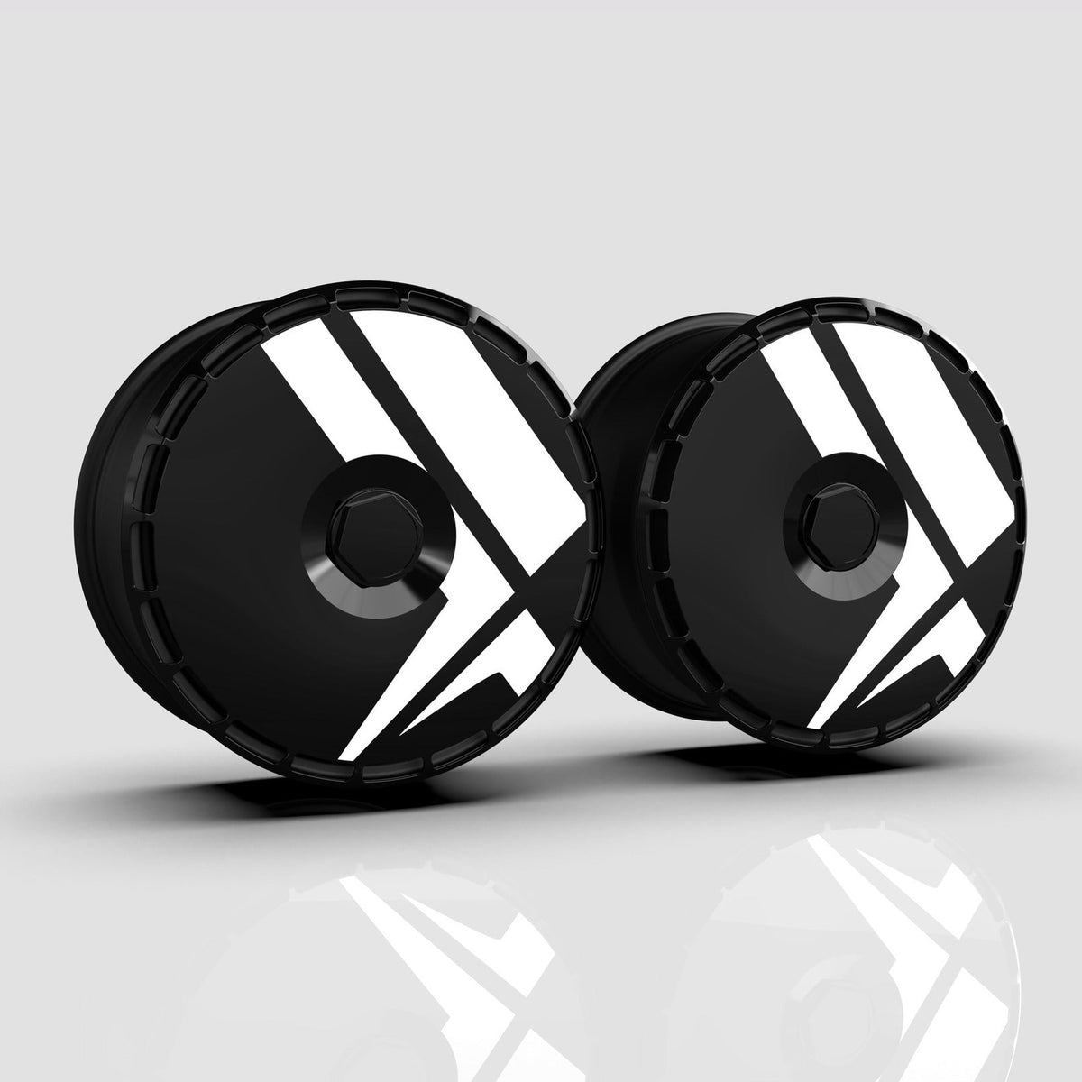 Stardust aero wheel covers — set of 4, studio render