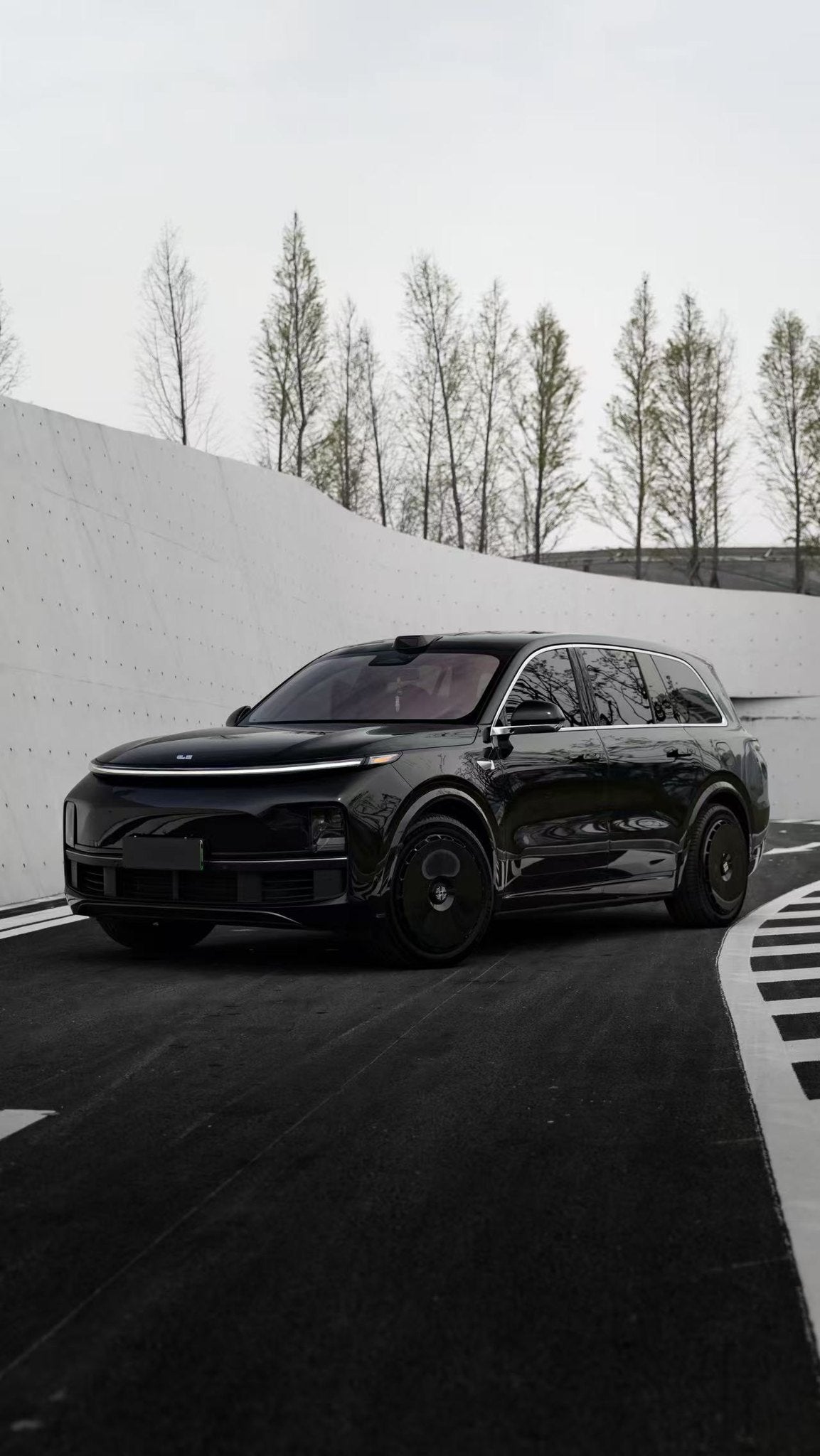 Pure Black wheel covers — real-world photo