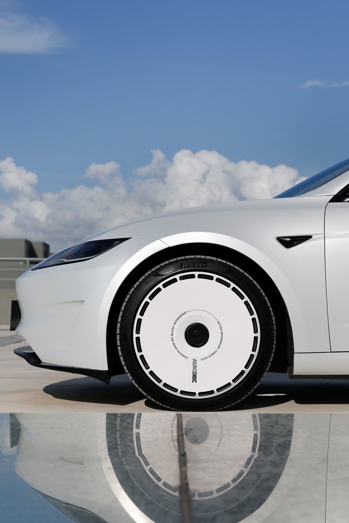 Compass wheel covers — real-world photo