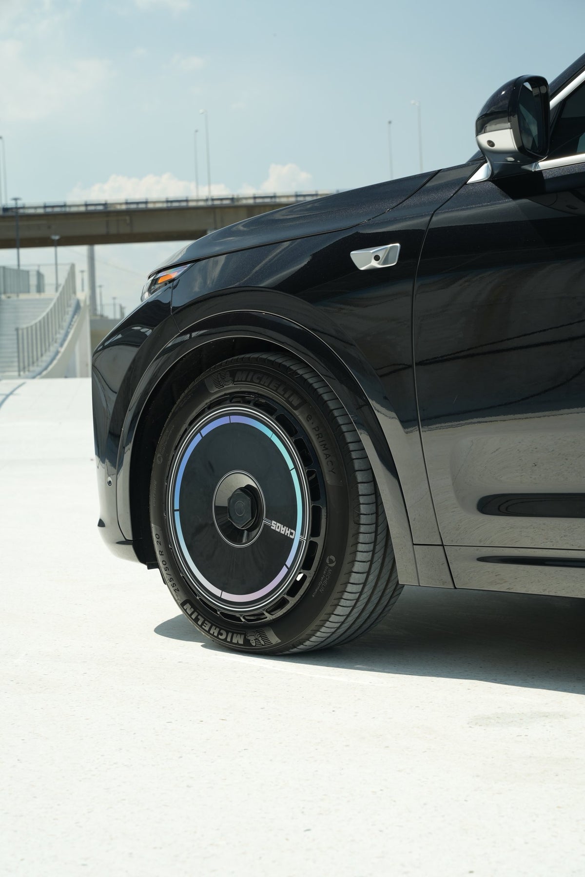Redring wheel covers — real-world photo