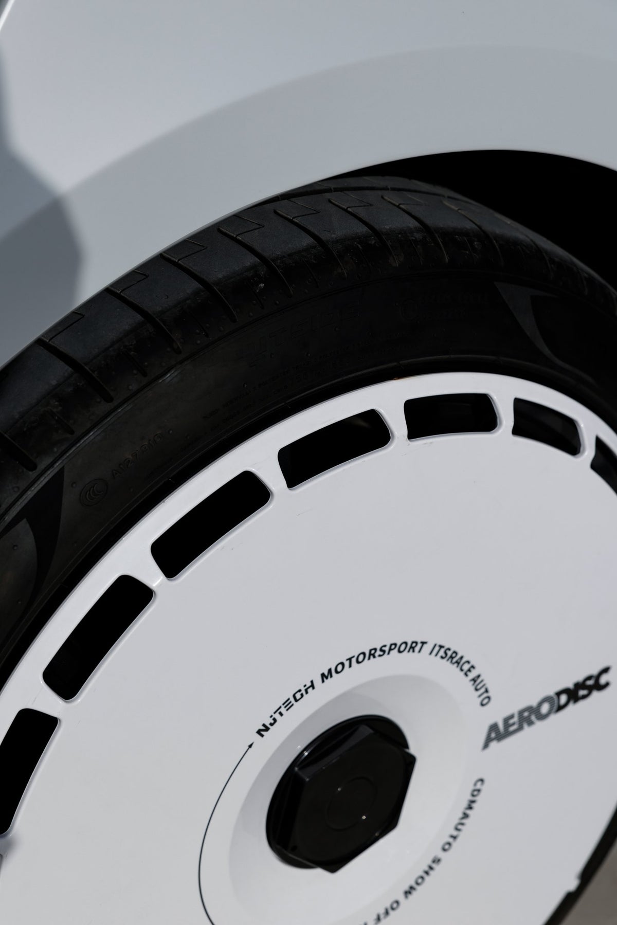 Compass wheel covers — real-world photo