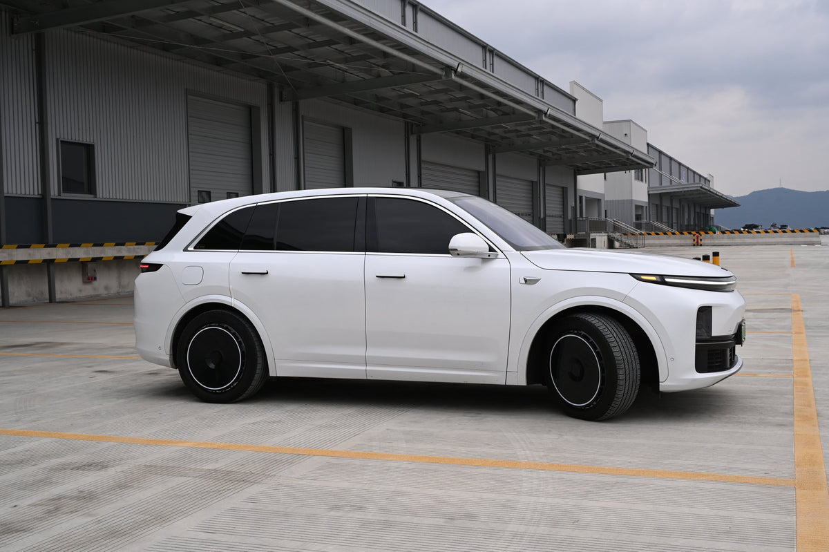 Pure Black wheel covers — real-world photo