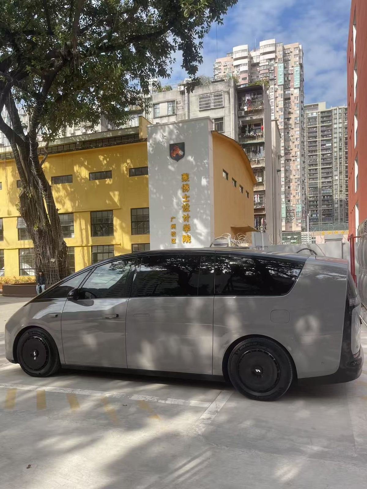 Pure Black wheel covers — real-world photo