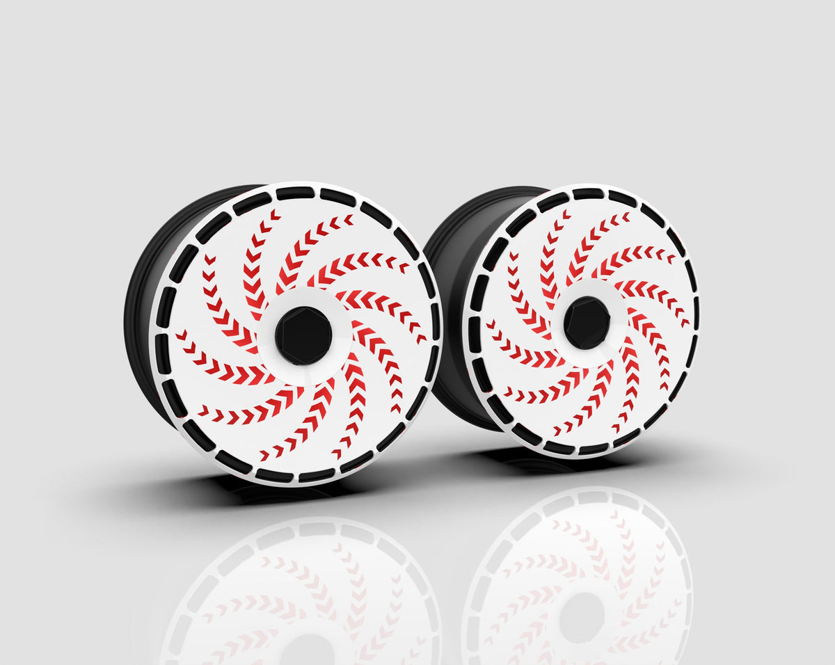 Blackstar aero wheel covers — studio render