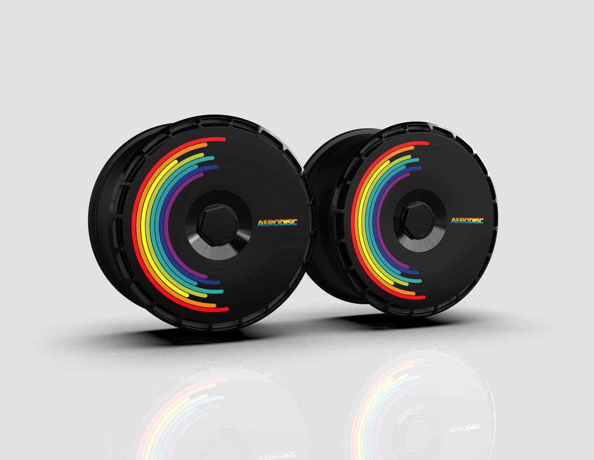 Snowline aero wheel covers — studio render