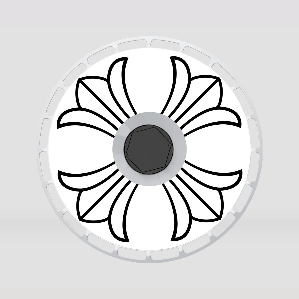 Chaosline Aero Wheel Covers by Hocenlub — single aero wheel cover