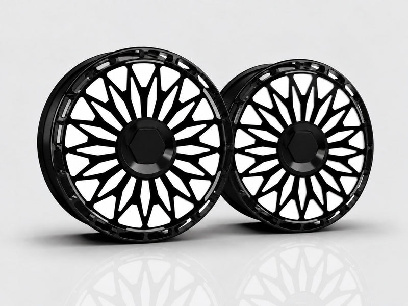 Gearhead aero wheel covers — set of 4, studio render