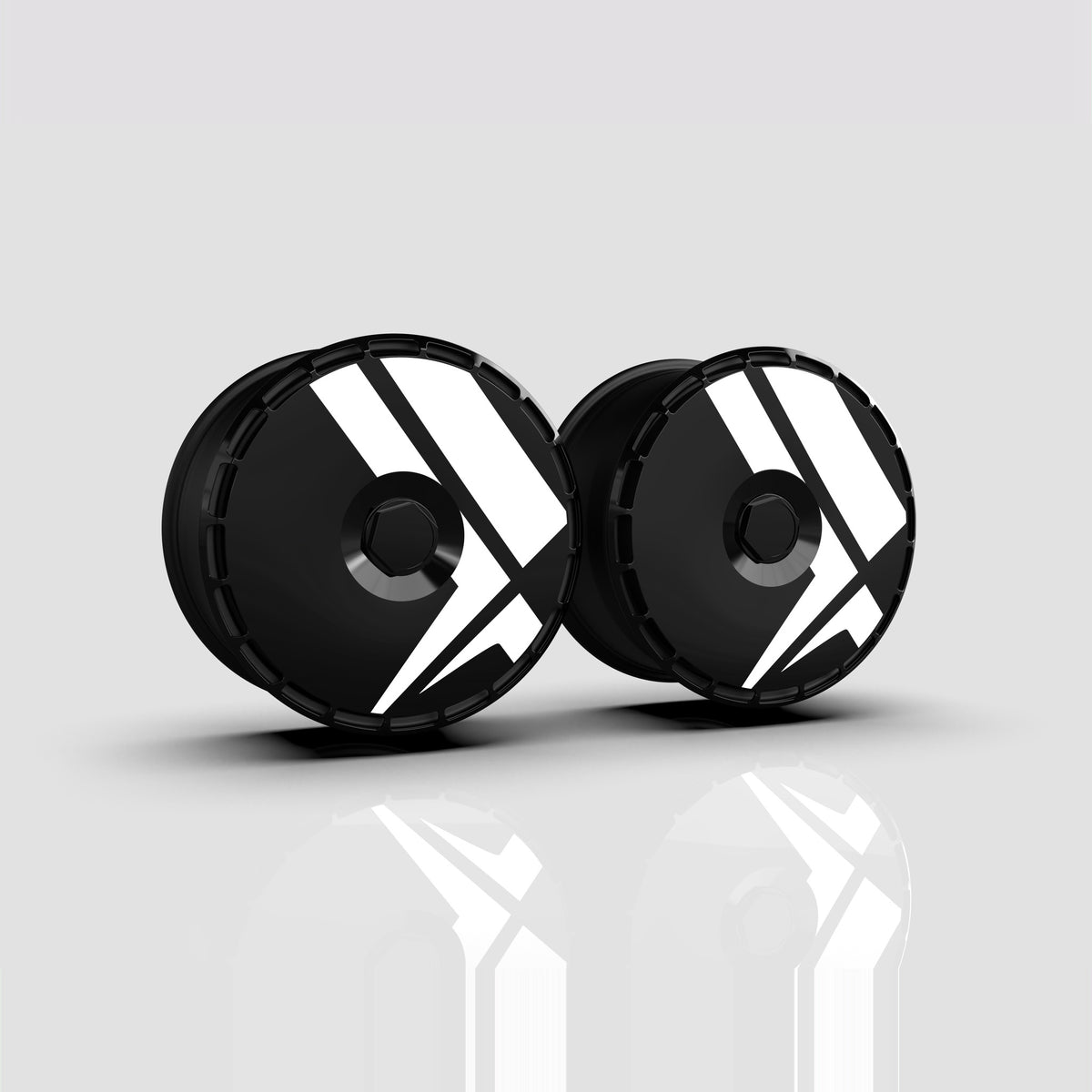 Stardust aero wheel covers — set of 4, studio render