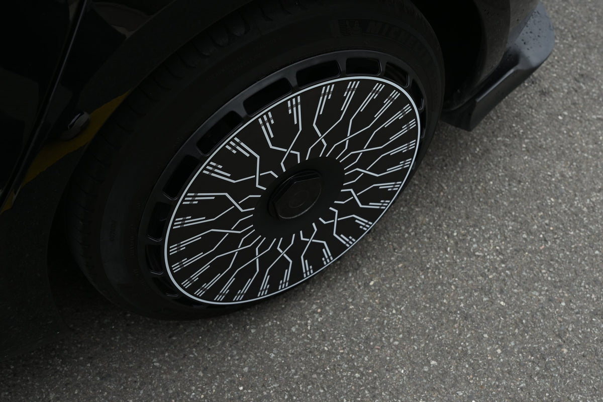 Scribble wheel covers — real-world photo