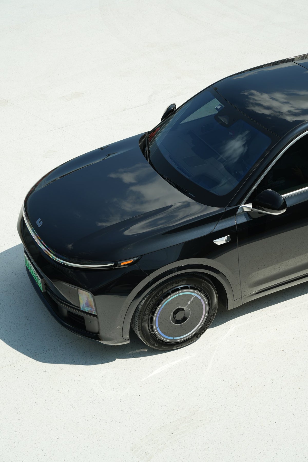 Redring wheel covers — real-world photo