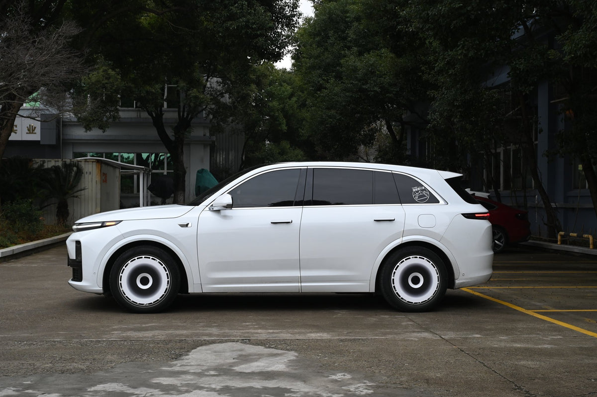 Chessline wheel covers — real-world photo