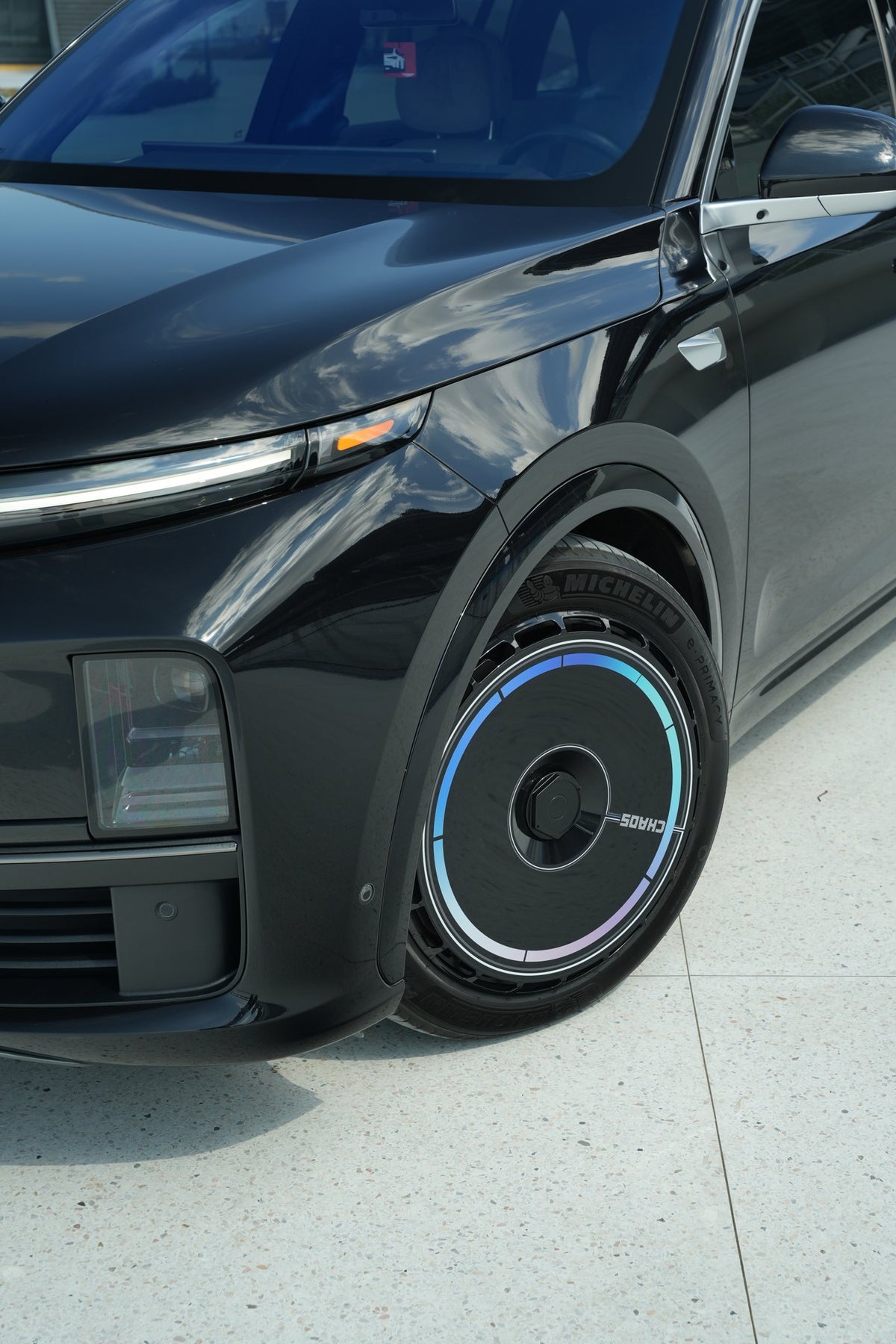 Redring wheel covers — real-world photo