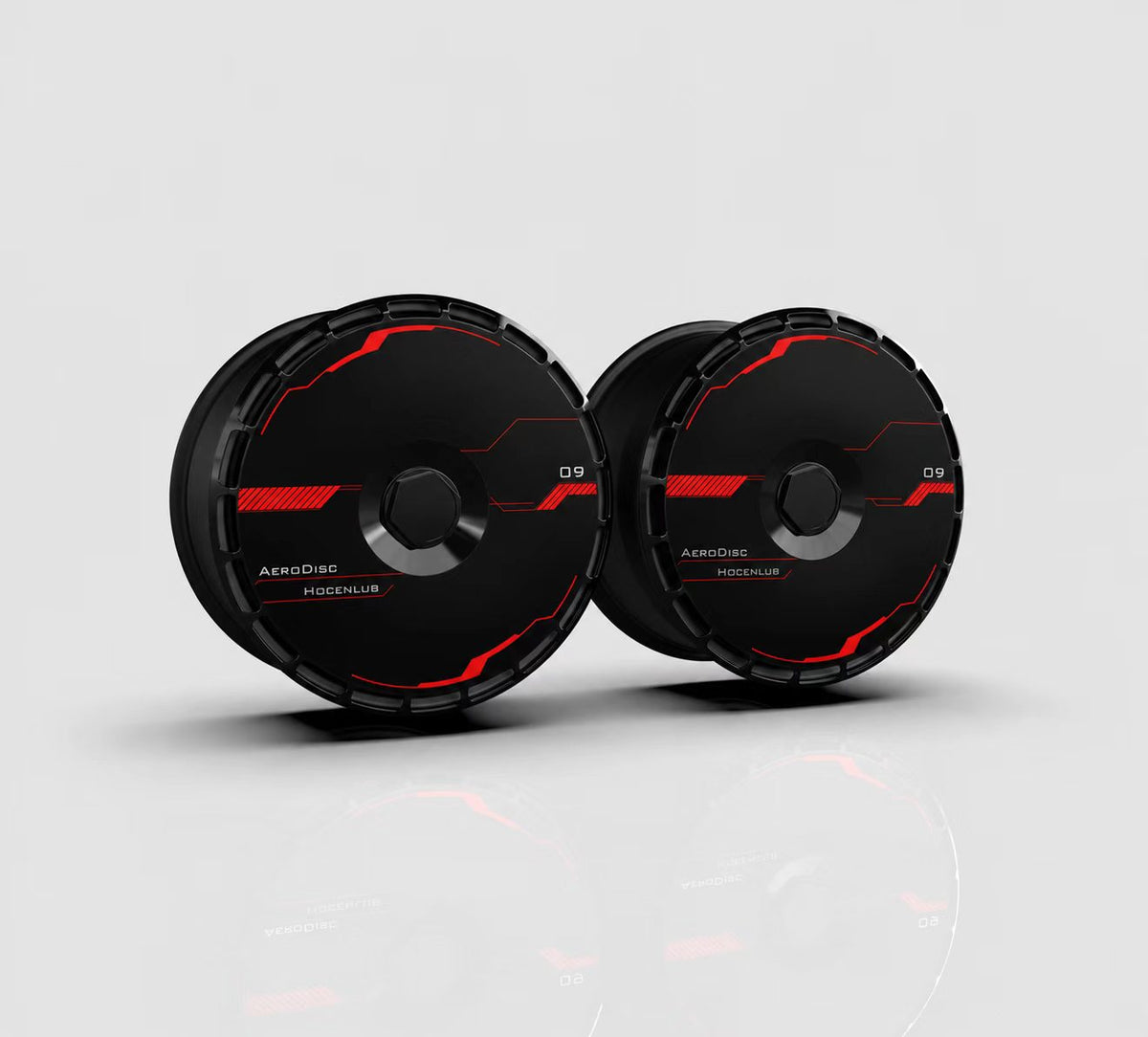 Redshift Aero Wheel Covers by Hocenlub (Set of 4)