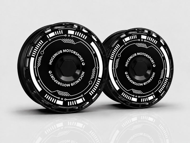 Sweepline aero wheel covers — set of 4, studio render